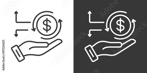 Life Cycle Icon Set Vector Collection Isolated In Black And White