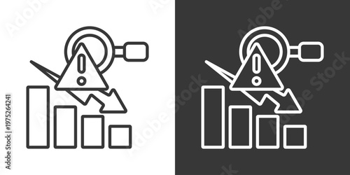Failure Icon Set Vector Collection Isolated In Black And White