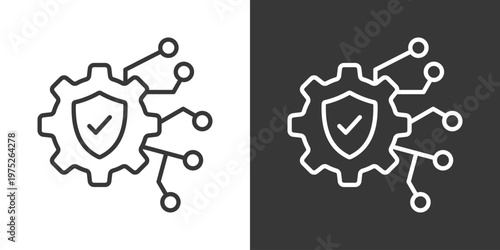 Reliability Icon Set Vector Collection Isolated In Black And White