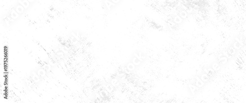 White textured background with subtle grey distressed pattern and scattered speckles