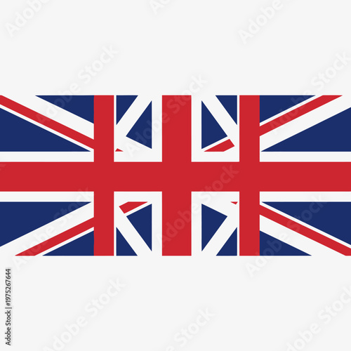 Union Jack Flag of the United Kingdom.