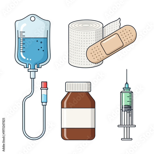 Medical Supplies and Equipment for Healthcare and Treatment.