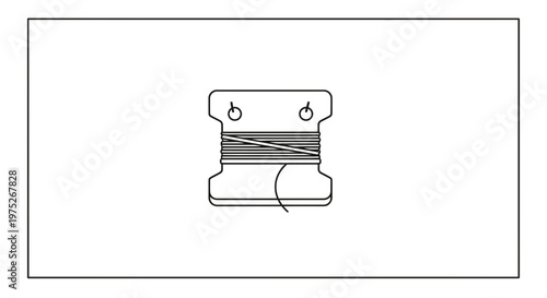 Embroidery Floss Bobbin Spool with Thread Wound Tightly