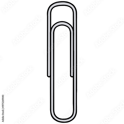 Wallpaper Mural paper clip isolated Torontodigital.ca