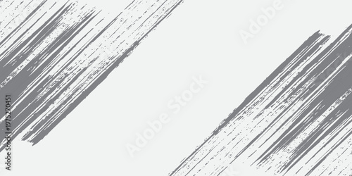 Sporty abstract line motif car sticker with white, gray color combination, modern grunge pattern, motorsport racing design, Eps 10, Modern.