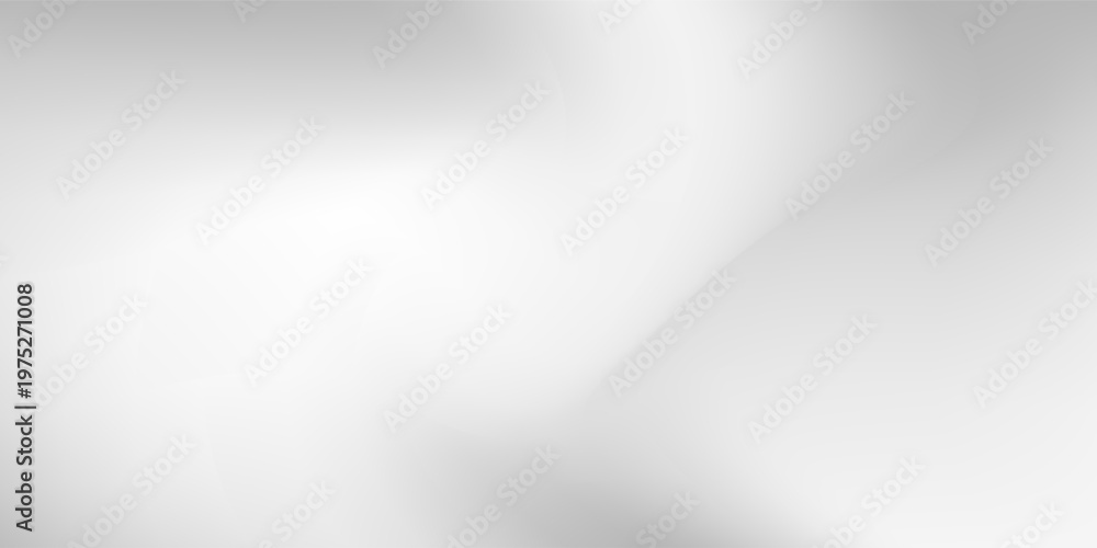 Obraz premium Silver foil background with metal mirror texture. Chrome gradient surface with light gloss wrapping paper.