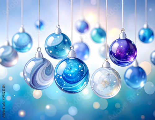 Dew Marble Galaxy Swirls