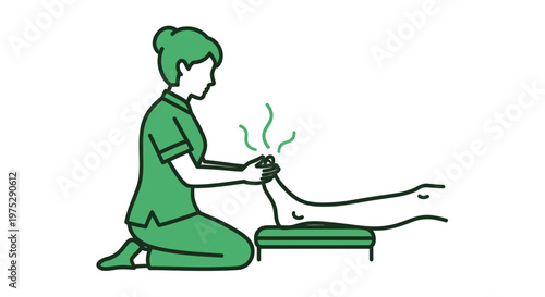 Foot Massage Therapy with Steam