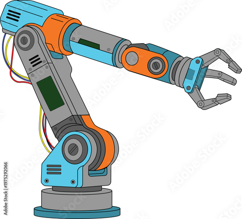 Professional industrial engineering and machining tool vector set