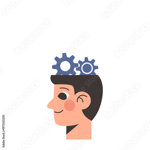 Positive Mindset Illustration