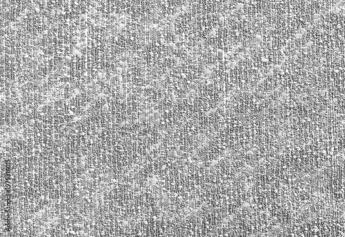 Gray textured fabric background with woven slub pattern
