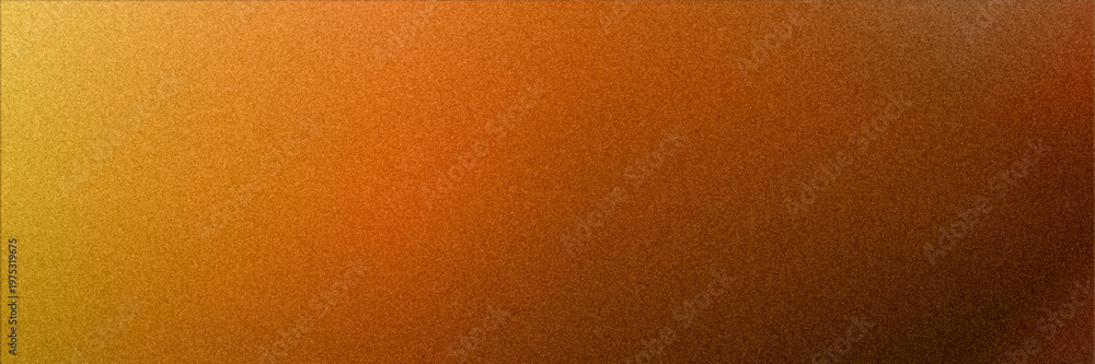 Fototapeta premium Deep golden orange gradient with dense grain texture delivers a rich, energetic backdrop perfect for bold branding, event posters, and dynamic digital or print designs.