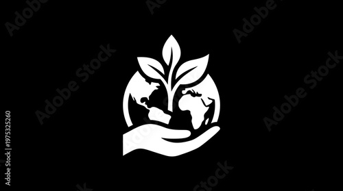 Eco-Friendly Earth Symbol of Environmental Protection