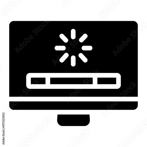 Loading spinner Solid icon