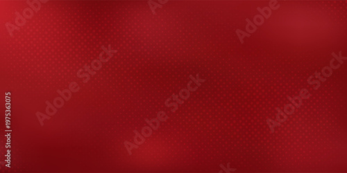 Red diagonal geometric shape with halftone. Modern fiber textured vector.