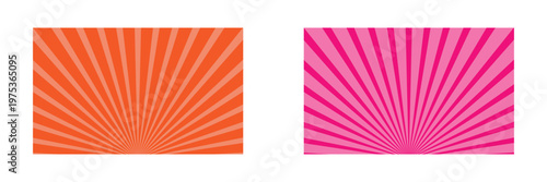 Ray star template burst background design. Color sun pattern Vector illustration . EPS 10 .