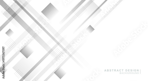 斜線のグラデーションとドットを組み合わせたグレー色の抽象的な背景素材