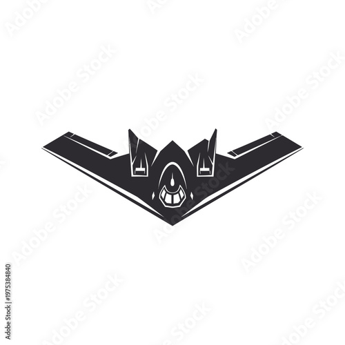 Stealth Aircraft Design with Futuristic Features