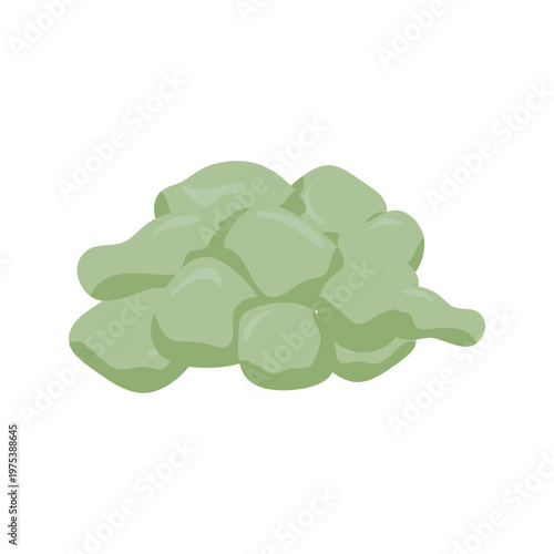 Frankincense Resin Tears Aromatherapy Flat Vector