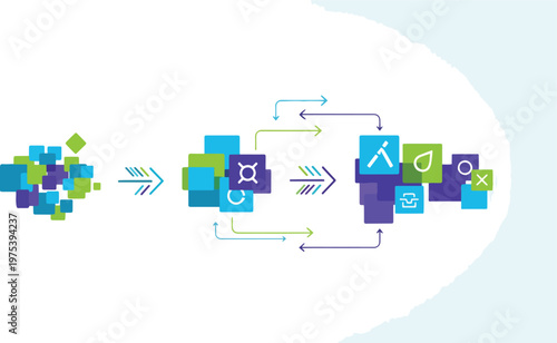 Abstract Colorful Infograph...
