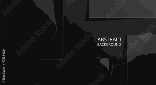 Abstract Geometric Black An...