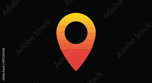 Abstract Orange Gradient Lo...