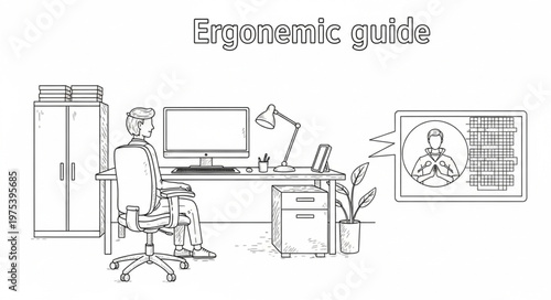 Ergonomic Guide for a Healthy Workspace.