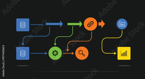 Colorful Flat Infographic F...
