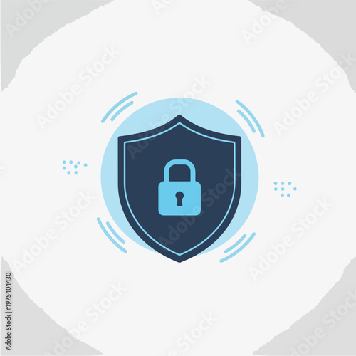 Flat Design Cyber Security ...