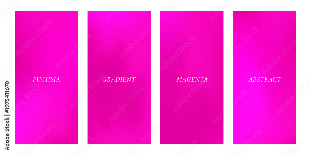 Fototapeta premium Vibrant fuchsia gradient mobile background for lock screens. Vibrant mesh texture. Vector illustration