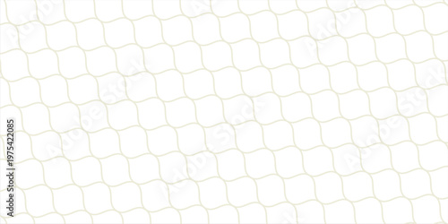 Mesh texture for fishing nets gold color gradient. Seamless pattern for sportswear or soccer goal, volleyball net, basketball hoop.