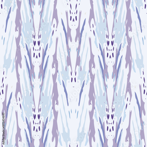 Spots, Ikat. Tie Dye, Batik. Seamless Pattern. Geometric Surface. Hand Drawn Painted. Tribal Shibori Fabric Design. Gray Yellow Folk Old Folklore Textile. Traditional Geometry Woven Tie dye Pattern.