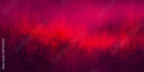 Abstract the canvas is painted with a stunning gradient of red hues that captivates and creates a sense of mysterious and deep emotion.