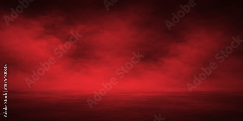 Abstract a stunning red smoky background with a mysterious atmosphere and dramatic appearance. A visually striking design perfect for various creative concepts and design purposes.
