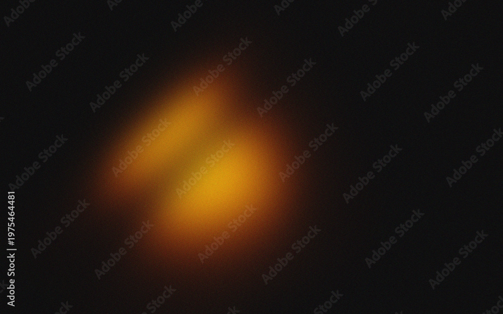 Fototapeta premium Abstract dark glowing orange light background soft blurred warm flare