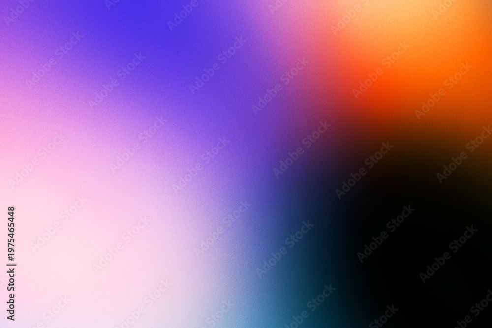 Obraz premium Abstract vibrant gradient background soft blur colorful light blend