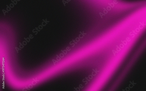 Abstract pink neon light waves background glowing flowing curves