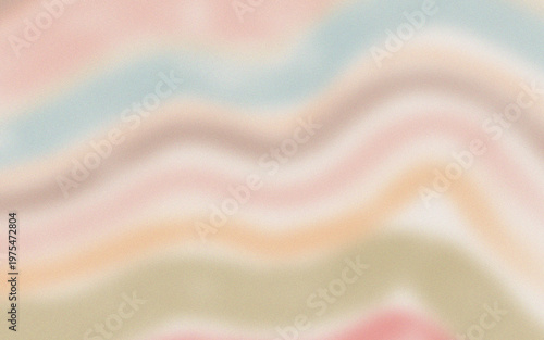 Abstract pastel wavy lines background soft flowing colorful stripes