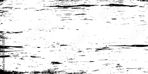 Distressed Grunge Texture Overlay Vector Black and White Scratch Pattern Background Abstract Grungy Wood Grain Effect