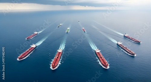 Strait of Hormuz Tanker Ships