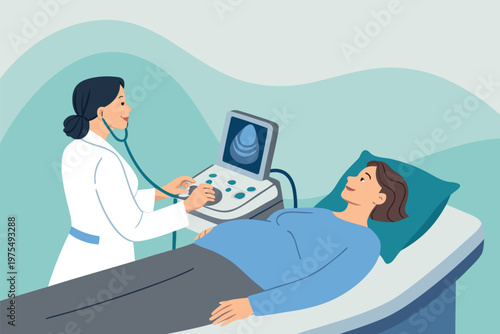 Medical Diagnostics Ultrasound Examination