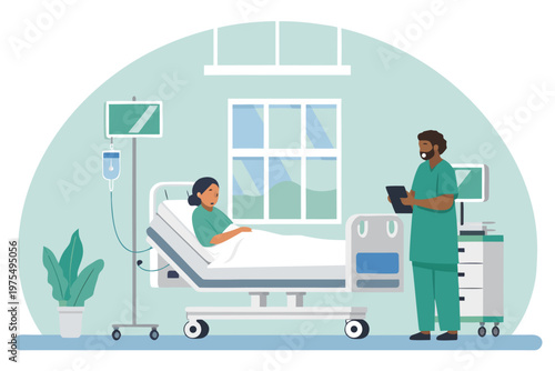 Patient Care Medical Diagnostics Hospital Scen