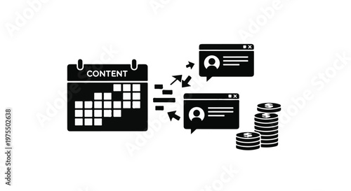 Content creation schedule and monetization strategy