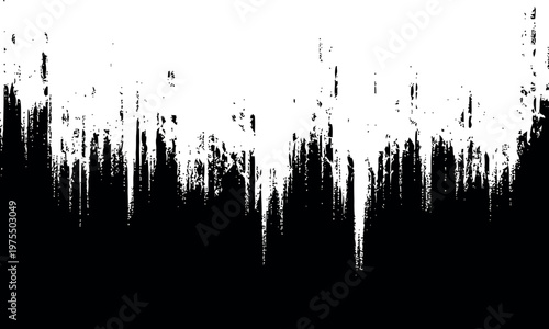 A black and white image with a lot of noise