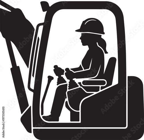 Labour Day Silhouette Collection, Worker Vector Art, Hardworking Professional Black Graphics, May Day Logo Design Elements