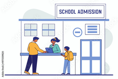 School Admission Concept