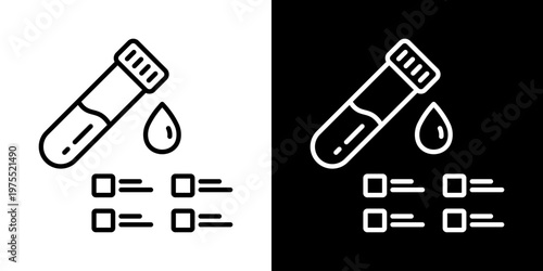 Body Temperature Icon In Black And White Style