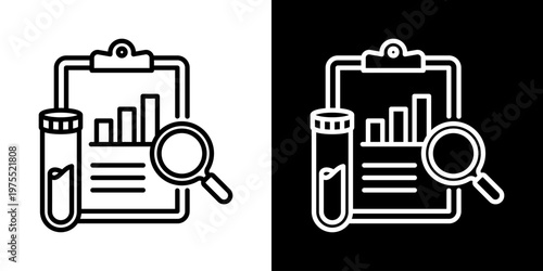 Remote Patient Care Icon In Black And White Style
