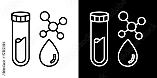 Continuous Monitoring Icon In Black And White Style