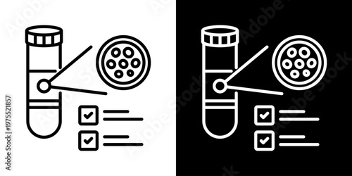 Wearable Health Icon In Black And White Style